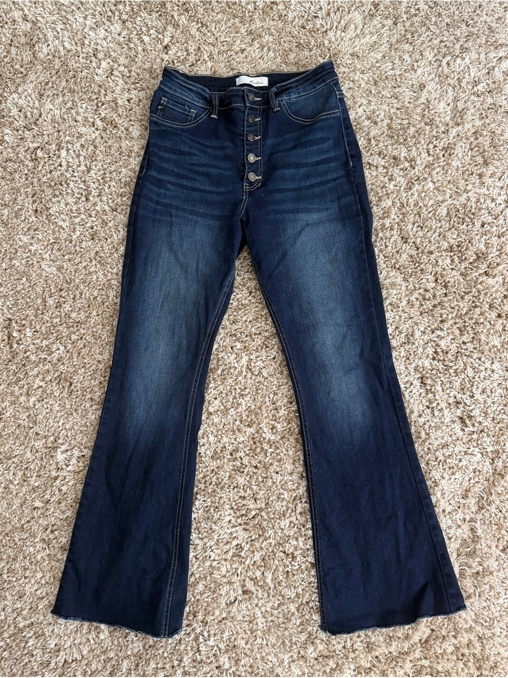 Kancan Flare Button Fly Jeans 9/28